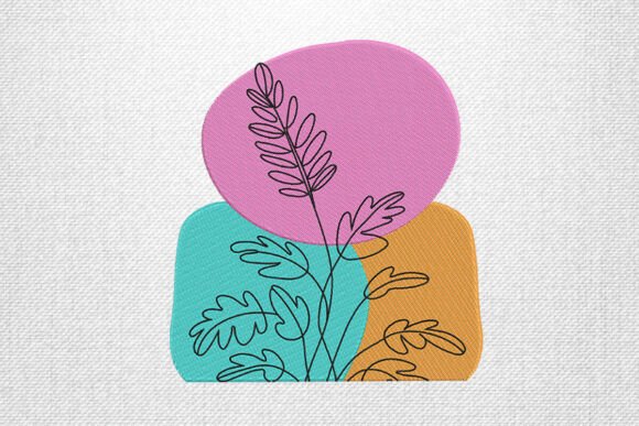 Abstract Leaf Line Review