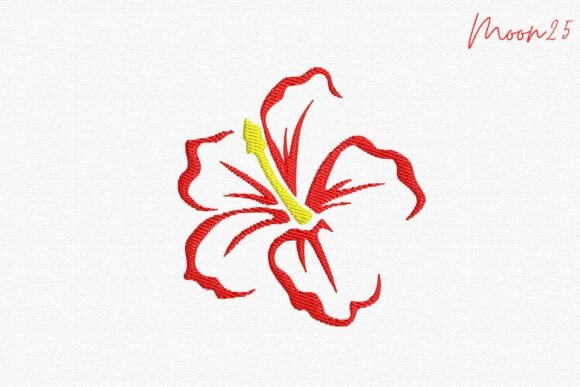 Outline Hibiscus Flower Review
